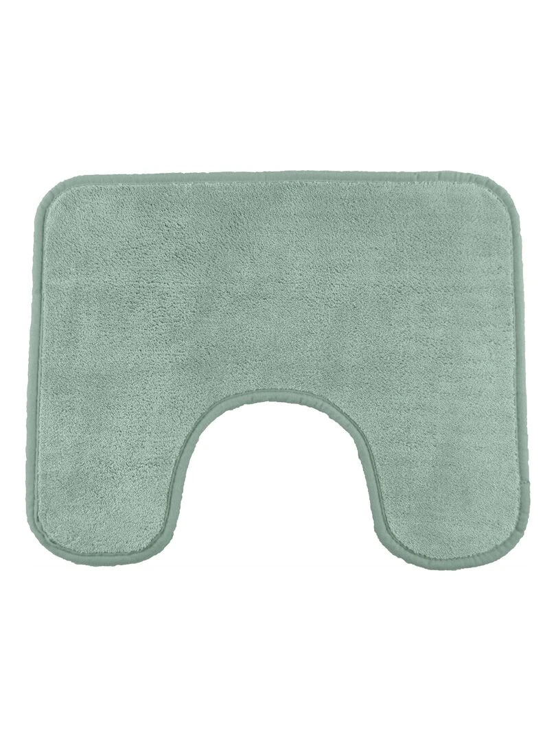 Guy Levasseur Tapis de toilette en polyester uni Vert