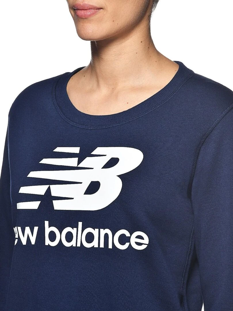 Sweat New Balance Essentials Crew WT91585   Rouge