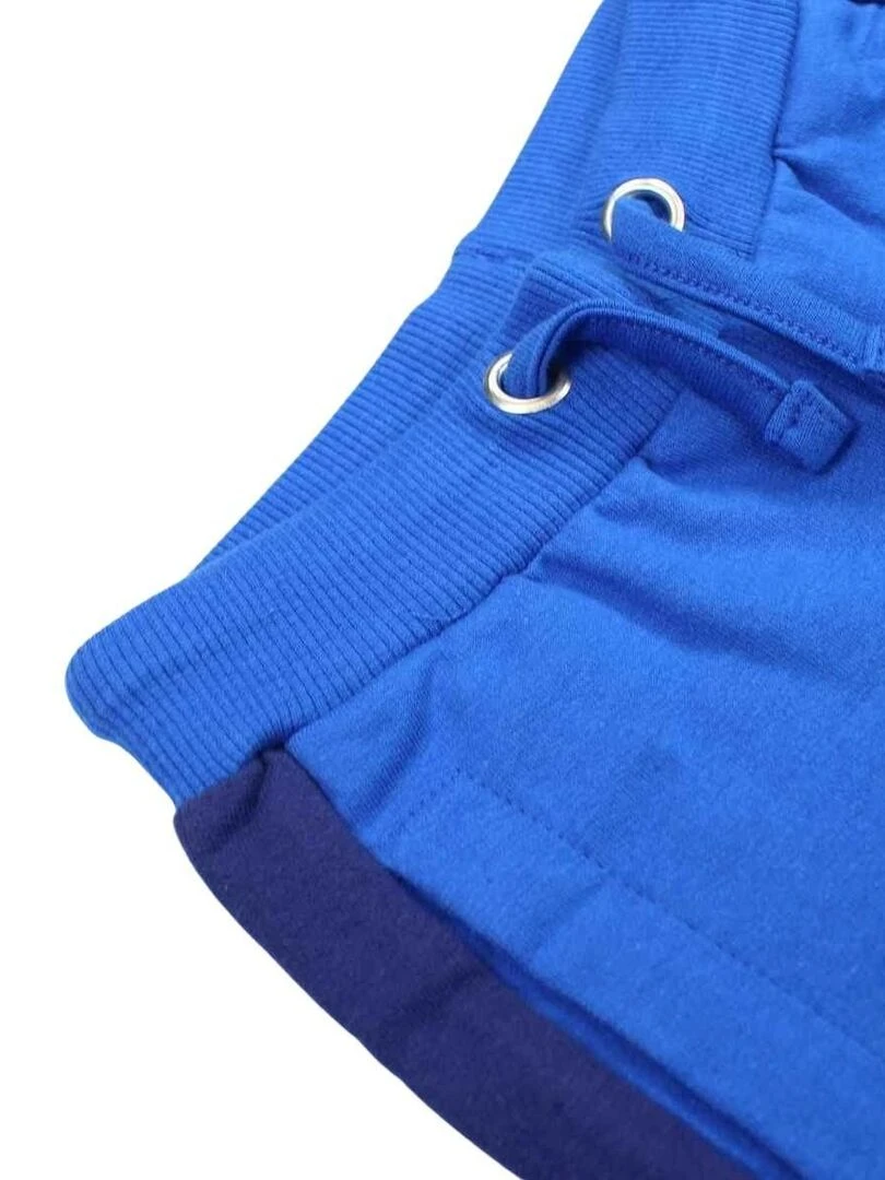 Disney   Short garçon imprimé Spiderman en coton   Bleu