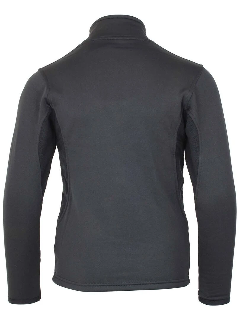 Sweat polarshell fille FANY PEAK MOUNTAIN Noir Noir