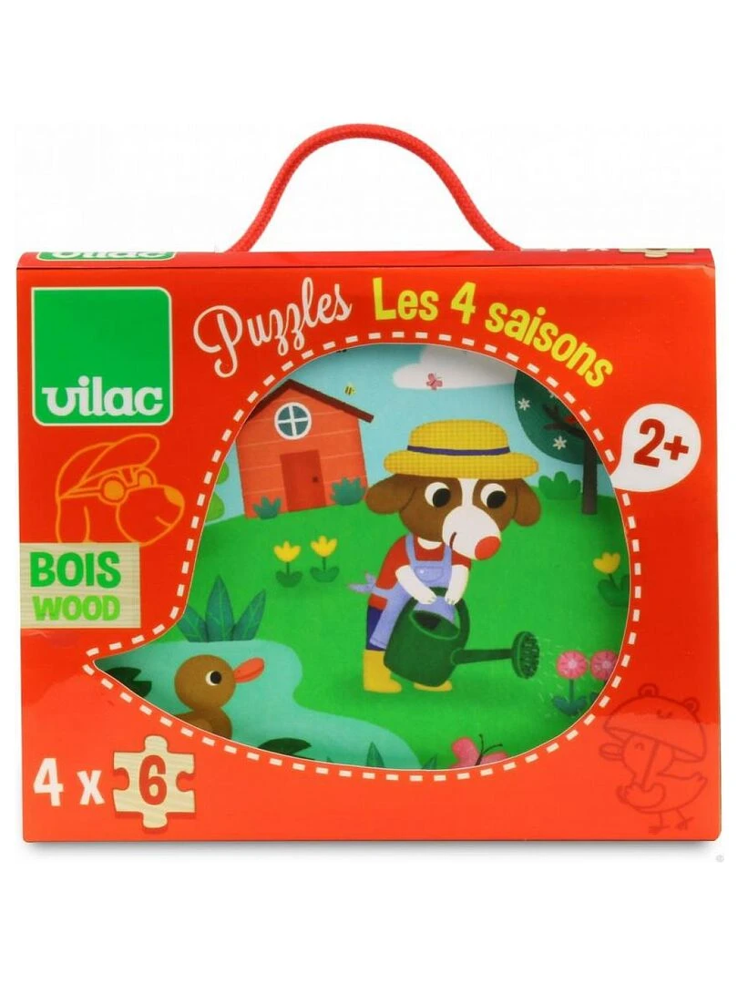 Puzzles les 4 saisons coffret bois N/A