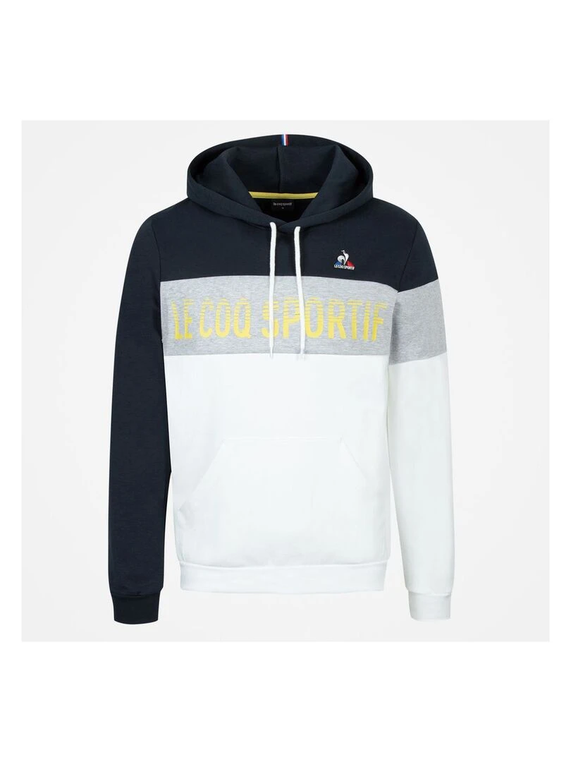 Sweatshirt capuche 'Le Coq Sportif' 'Saison 2 N°1 M' Blanc
