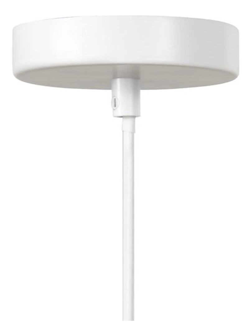 Suspension double tissu Aurélia vert blanc D52   Vert