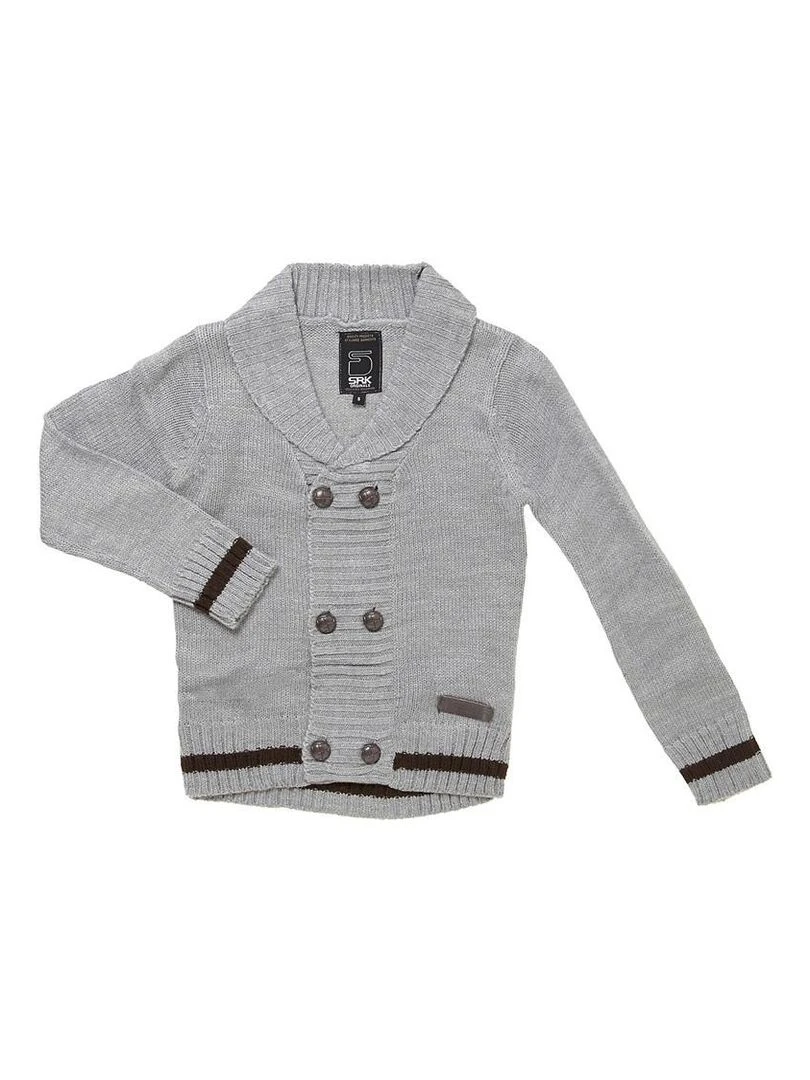 Gilet garçon ECOTEM SRK Gris