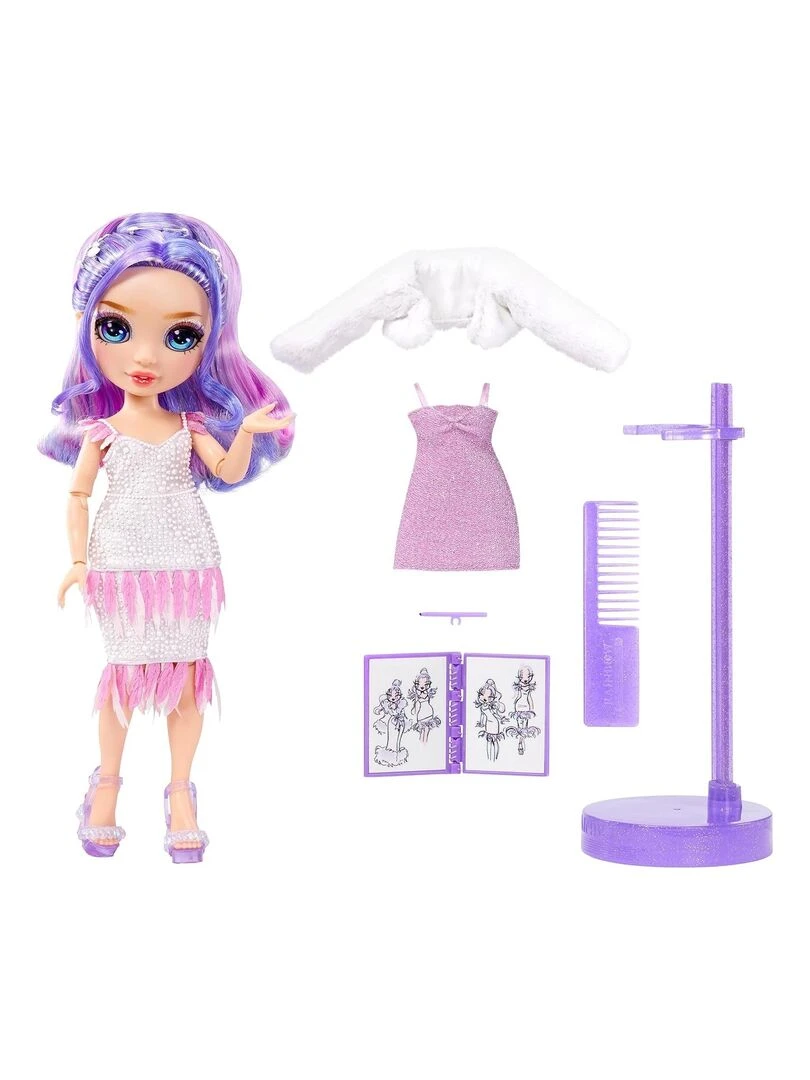 RAINBOW HIGH Fantastic Fashion Poupée Violet Willow Violet