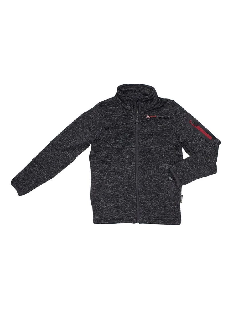 Polaire garçon ECEMAILLE PEAK MOUNTAIN Noir Noir