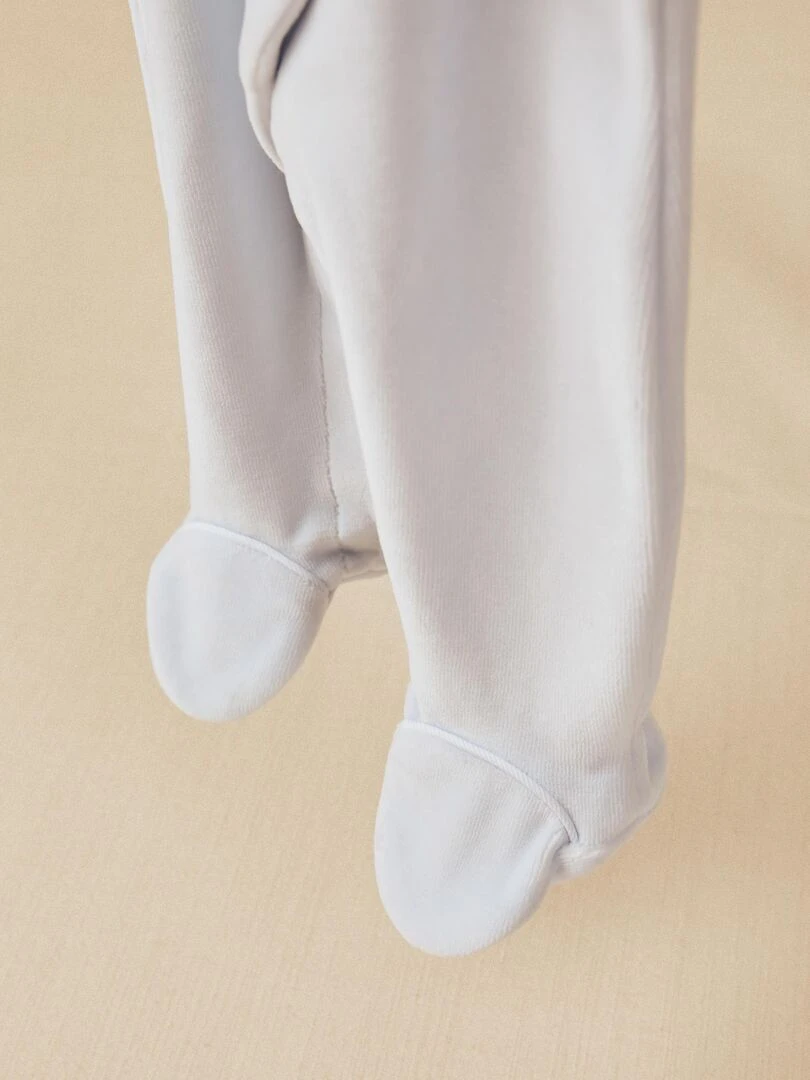 Pyjama manches longues essentials 'Zippy'   Bleu clair