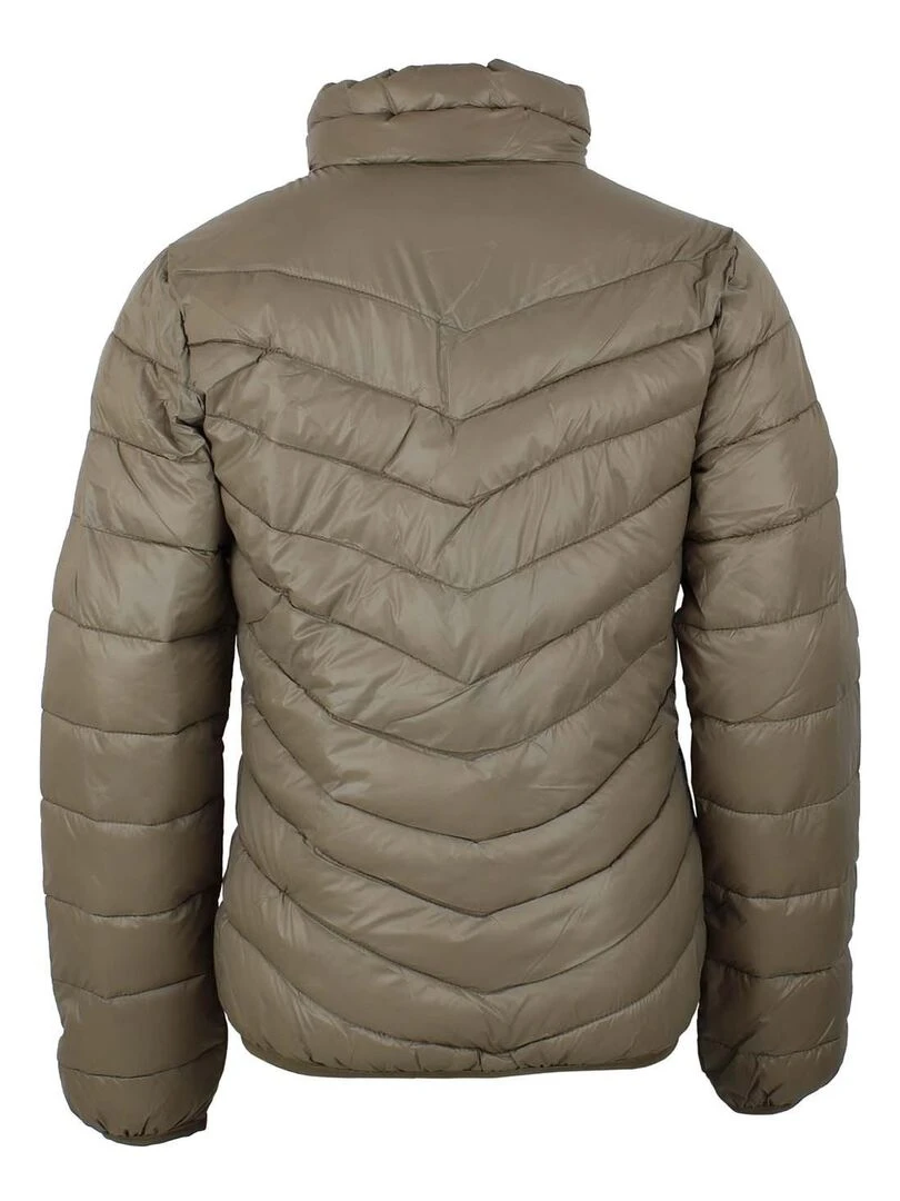 Doudoune fine fille GALKING PEAK MOUNTAIN Gris taupe