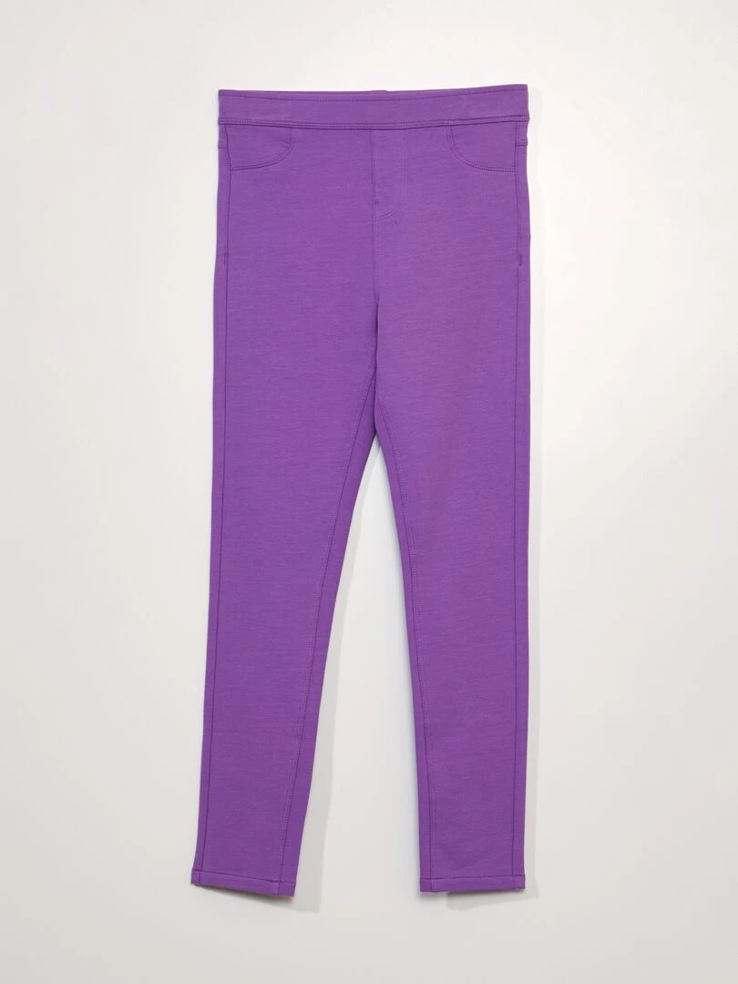 Jegging uni Violet