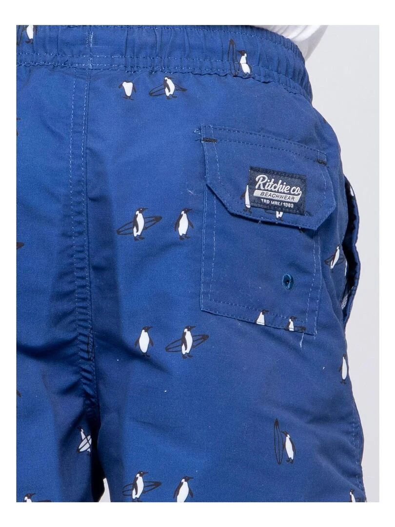 Short de bain GILSON J   Bleu marine