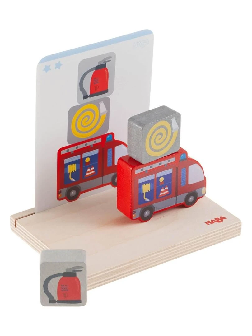 Jeu à empiler 3D Pompiers   N/A