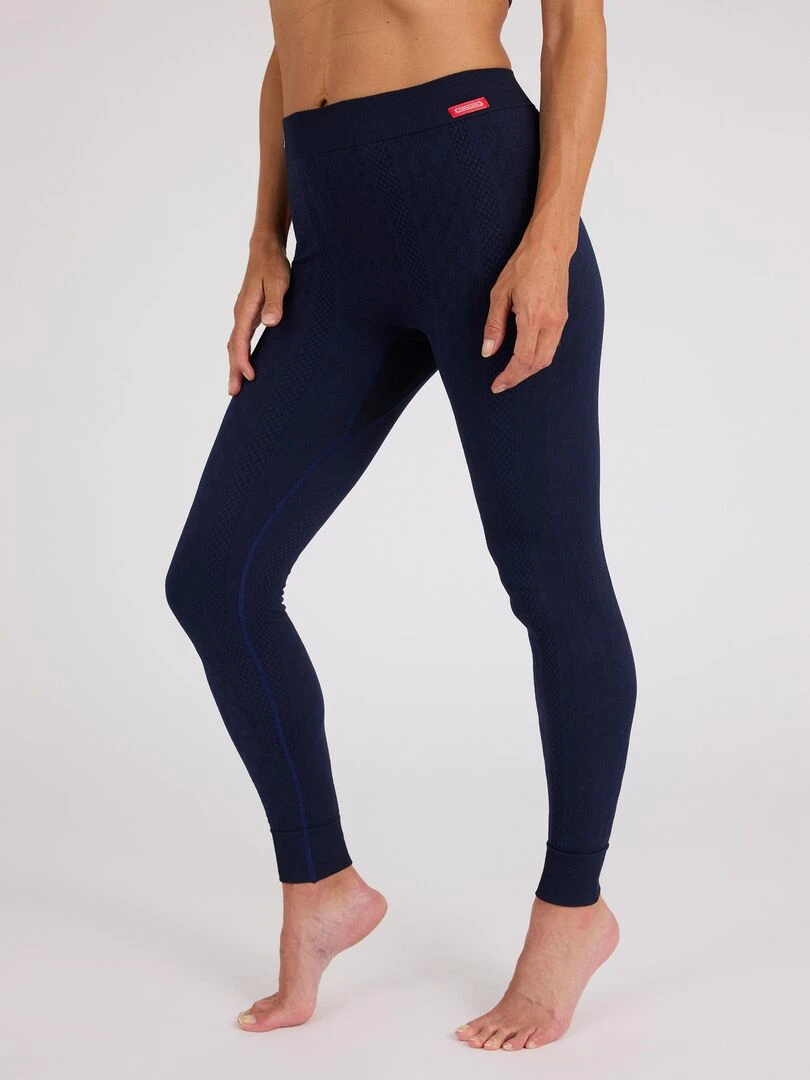 Caleçon torsades Energy Thermolactyl 3 femme DamartSport Bleu