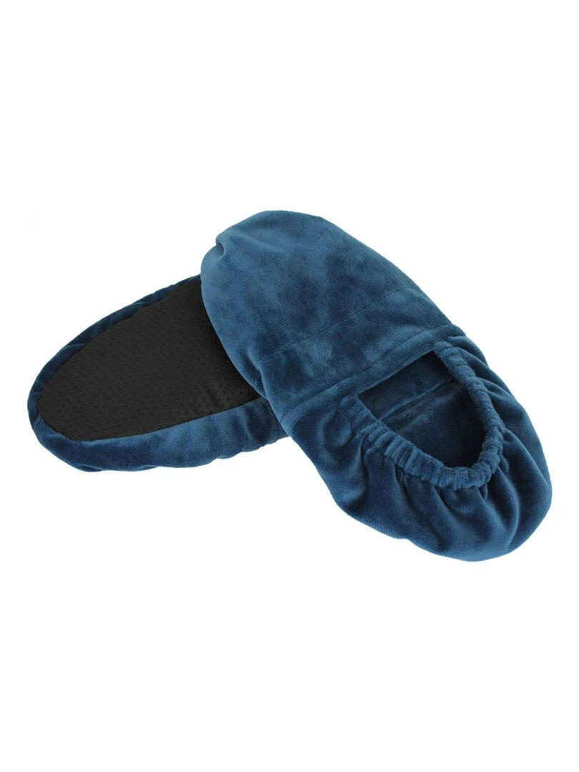 Chaussons chauffants universels   Vivezen   Bleu