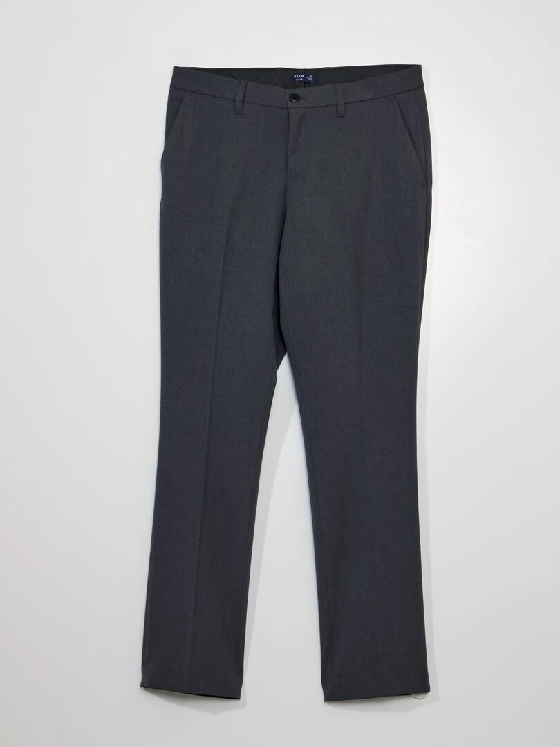 Pantalon de costume Gris