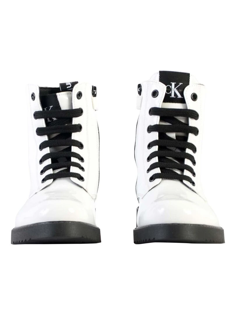 Bottine à Lacets Calvin Klein Lace up   Blanc