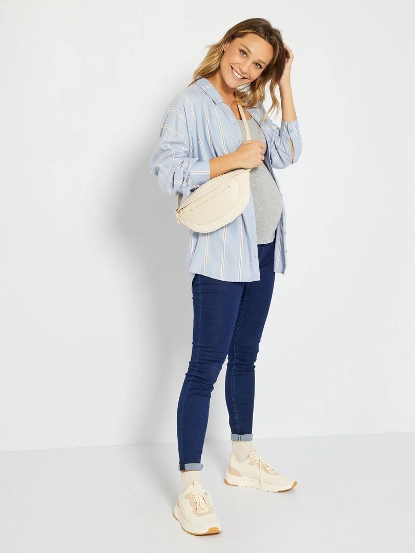 Débardeur d'allaitement   Gris