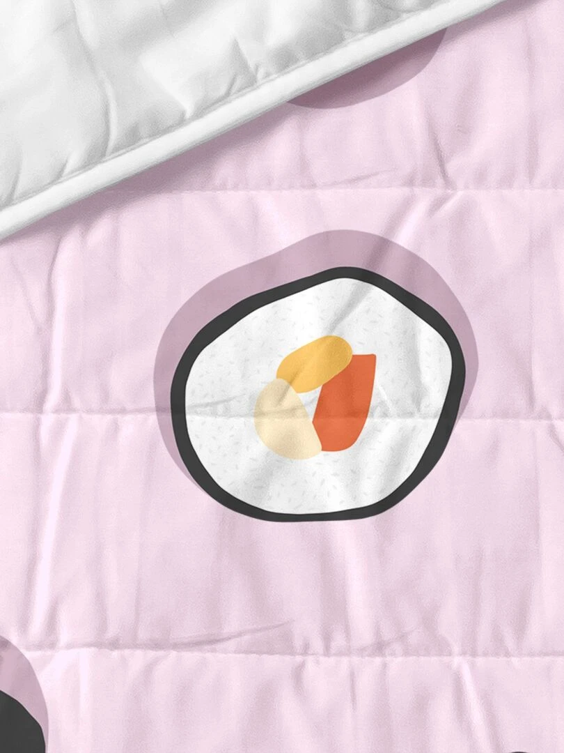 Couvre lit Sushi "Happyfriday" Multicolore