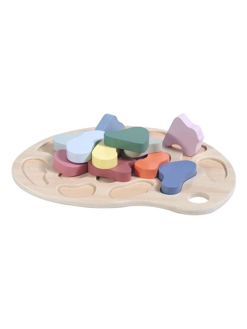 Jeu' de'eveil   Puzzle à encastrer  Couleurs   N/A