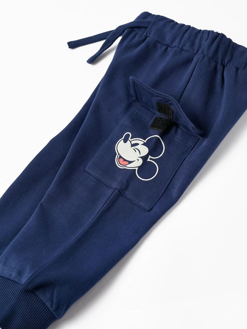 Pantalon de sport pour bébé garçon 'Mickey Mouse'  MICKEY   Bleu foncé