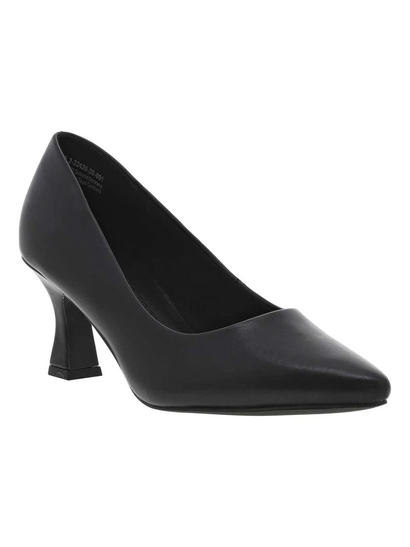 MARCO TOZZI Escarpins talon bobine Noir