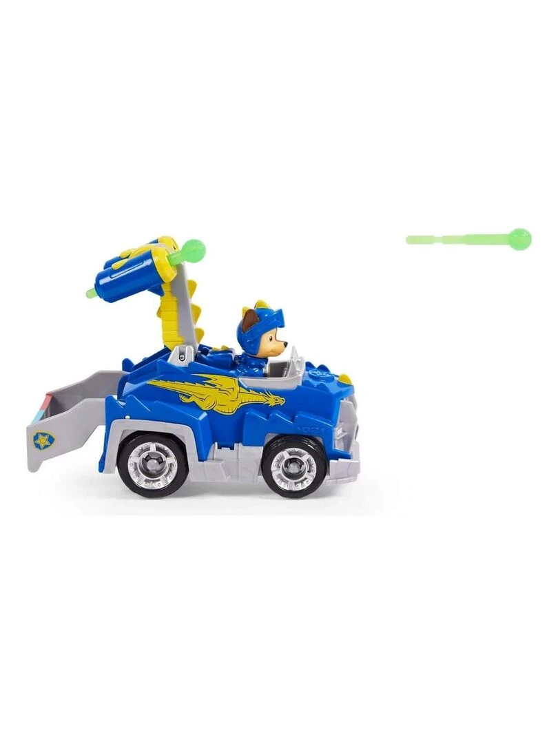 VÉHICULE ET FIGURINE PAT'PATROUILLE (PAW PATROL) RESCUE KNIGHTS : VOITURE DE CHASE   N/A