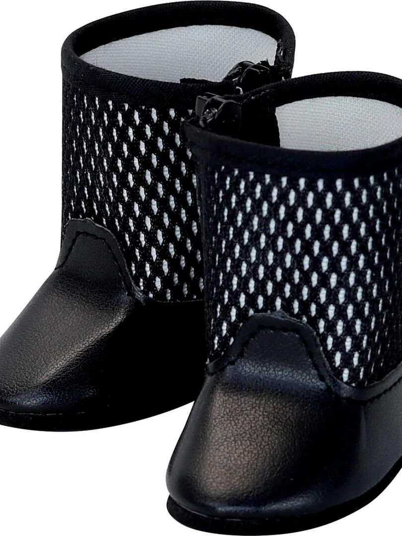 Bottes noires pour poupée taille 39 à 48 cm N/A