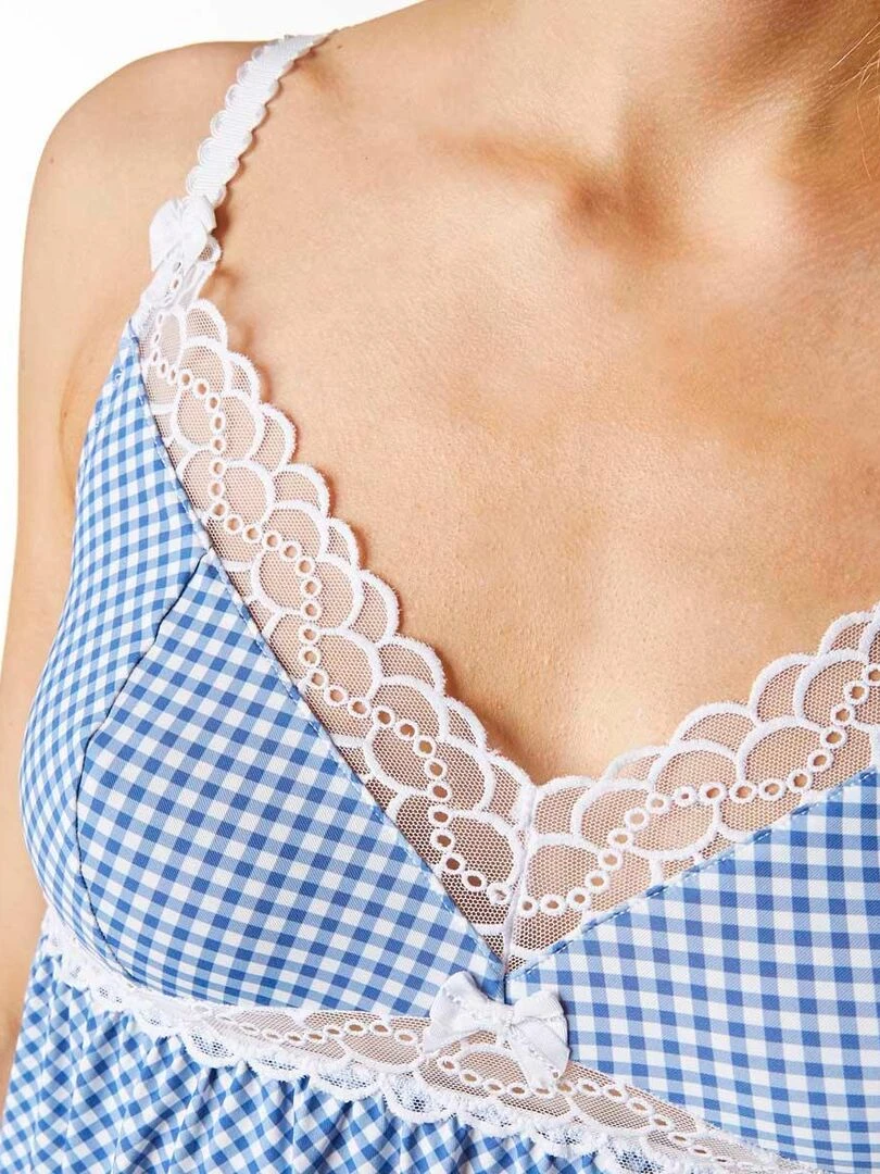 Nuisette BADINAGE   Brigitte Bardot Lingerie   Bleu