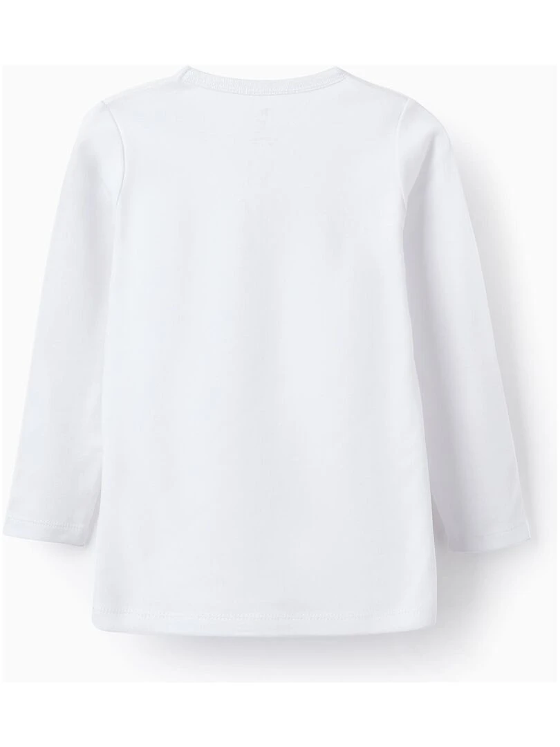Pack 3 Maillots de Corps en Coton avec Effet Thermique pour Fille ESSENTIALS LINE Blanc