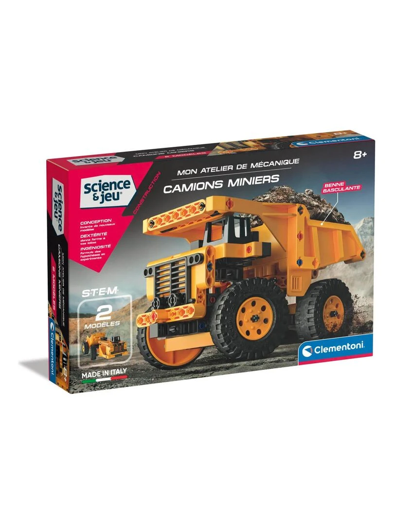 Kit science et jeu : Camions miniers N/A