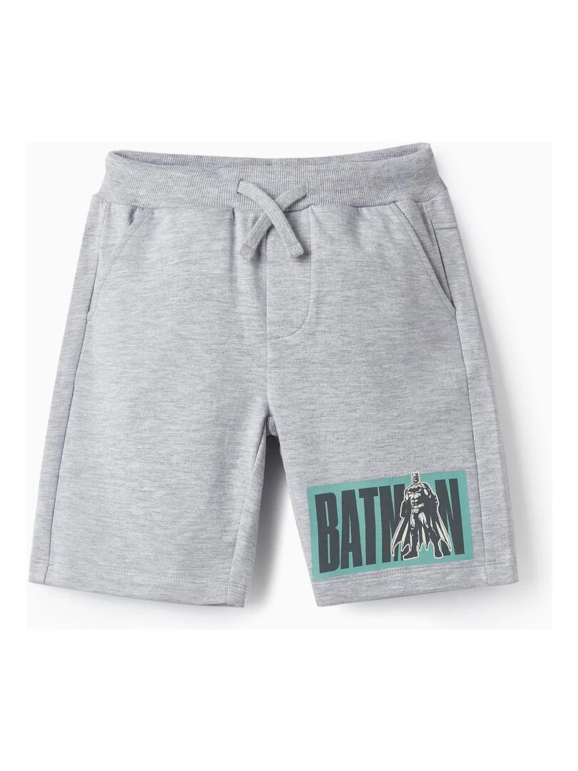 Shorts de sport en coton pour garçon 'Batman' WARNER BATMAN Gris clair