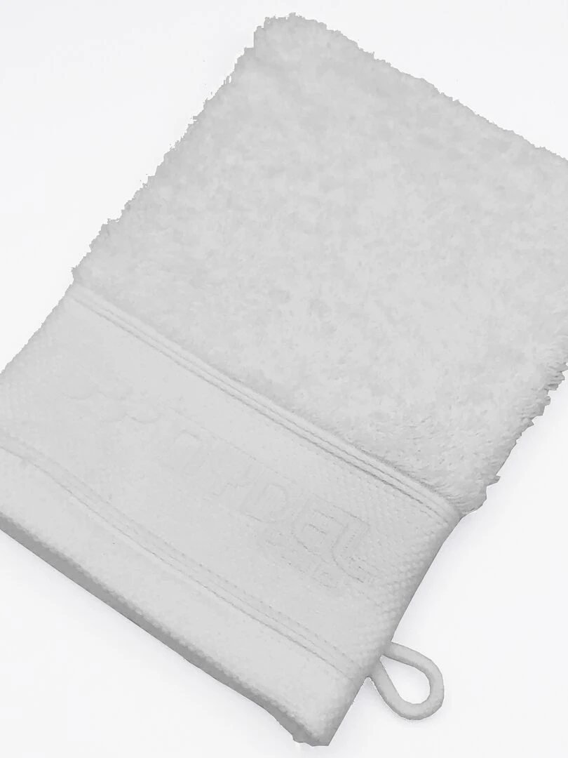 GANT 15x21 cm COTON BIO 700grm ² Blanc