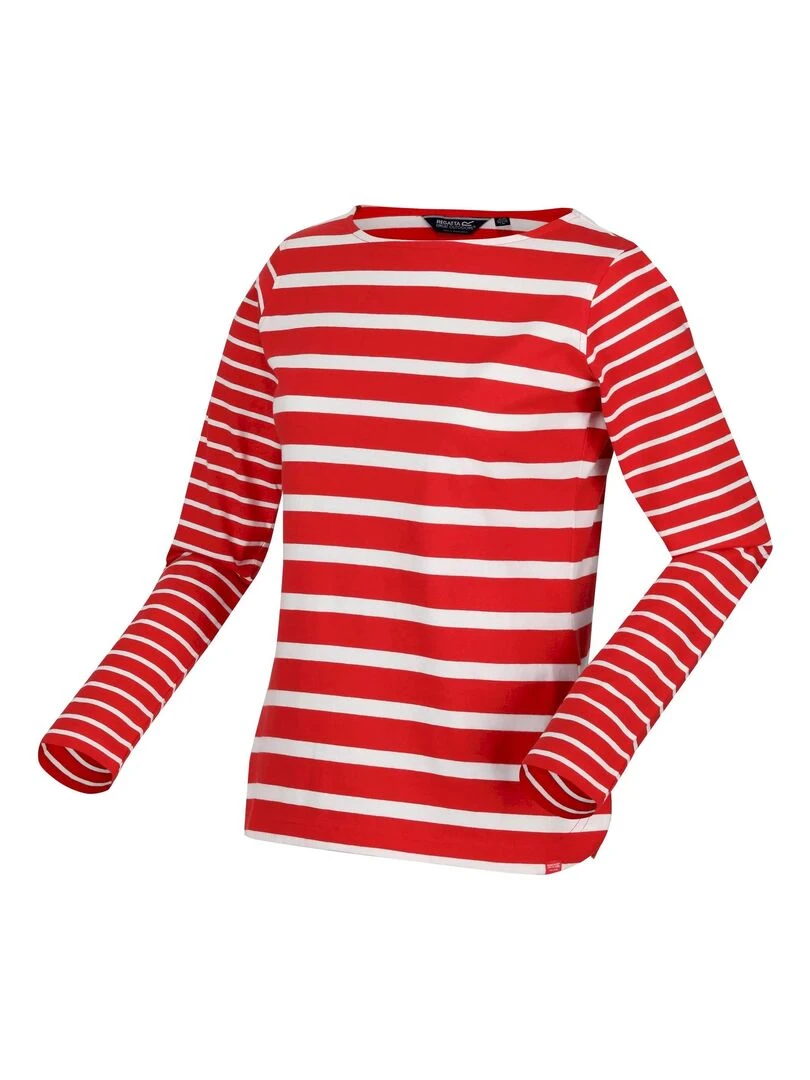 Regatta   T shirt FARIDA   Blanc Rouge