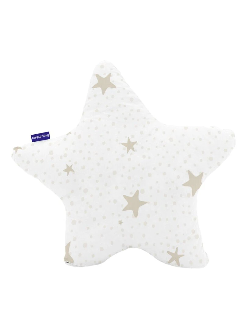 Coussin Little star "Happyfriday" Beige