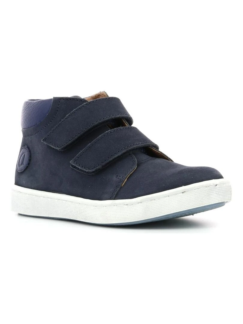Sneakers hautes Cuir Silac Bleu marine