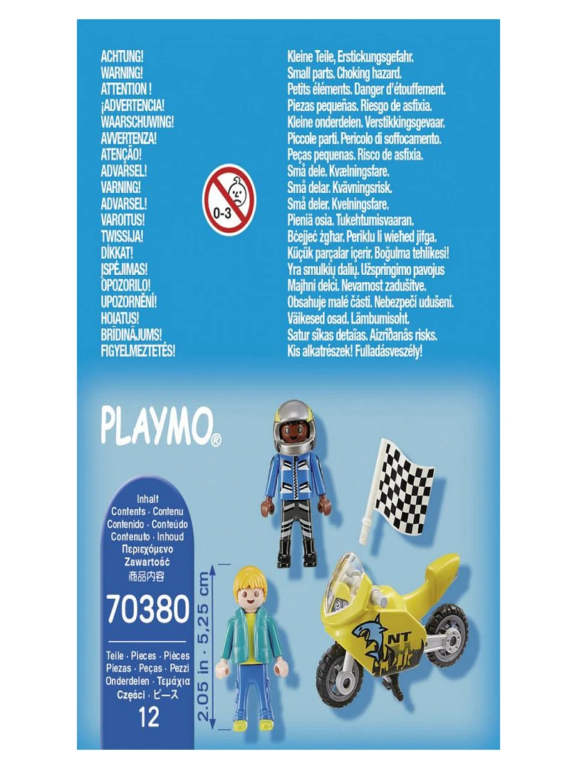 70380 'playmobil' Enfants Et Moto 'playmobil'   N/A