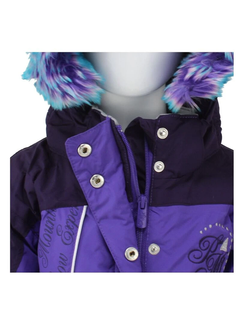 Blouson de ski fille FALAZA   PEAK MOUNTAIN   Violet