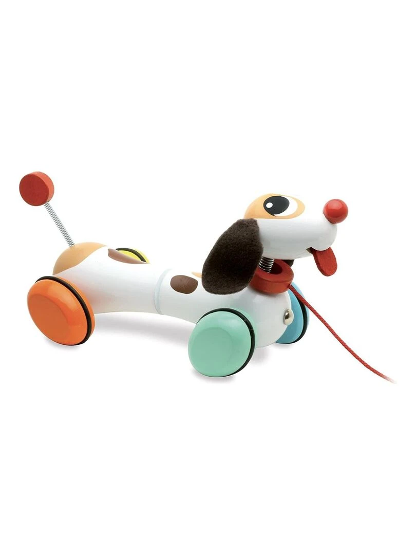 Toutou Le Chien En Bois A Tirer N/A