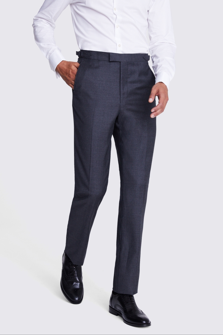 Italian Tailored Fit Grey Sharkskin Jacket   Buy Online at Moss
