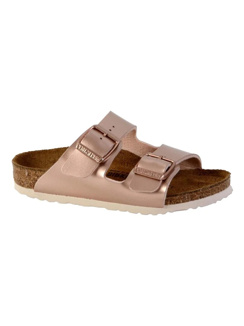 Sandales Birkenstock Arizona Birko Flor Enfant Gris
