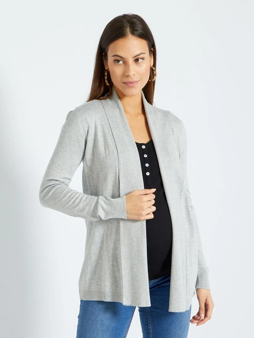 Gilet de maternité Gris