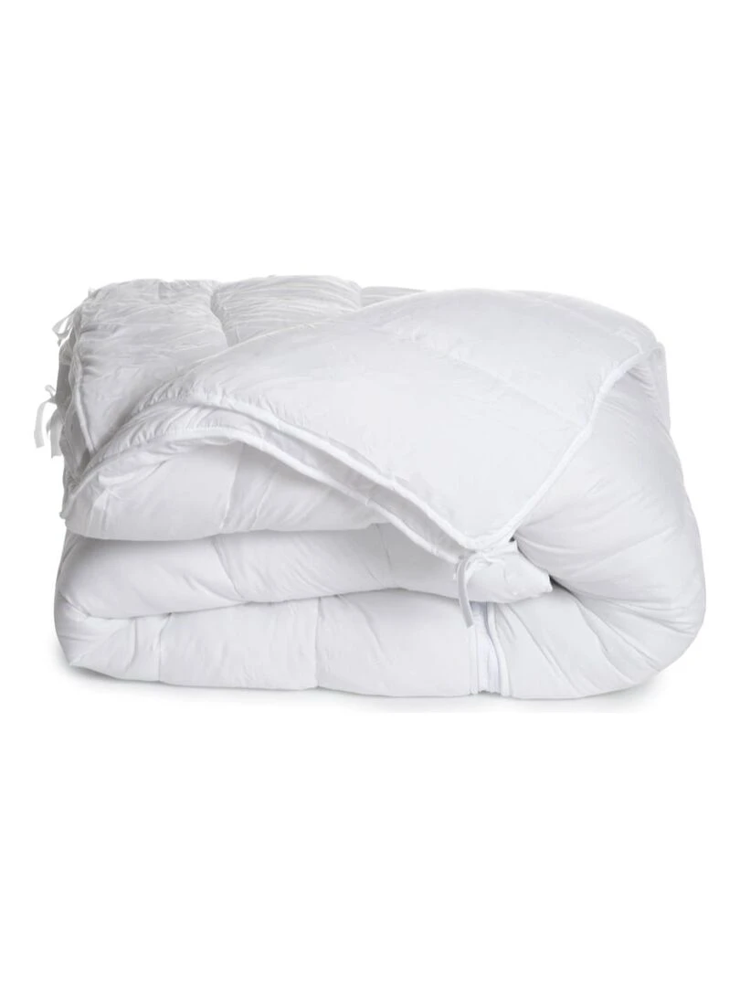 Bleu Câlin Couette chaleur réglable spécial couples Blanc