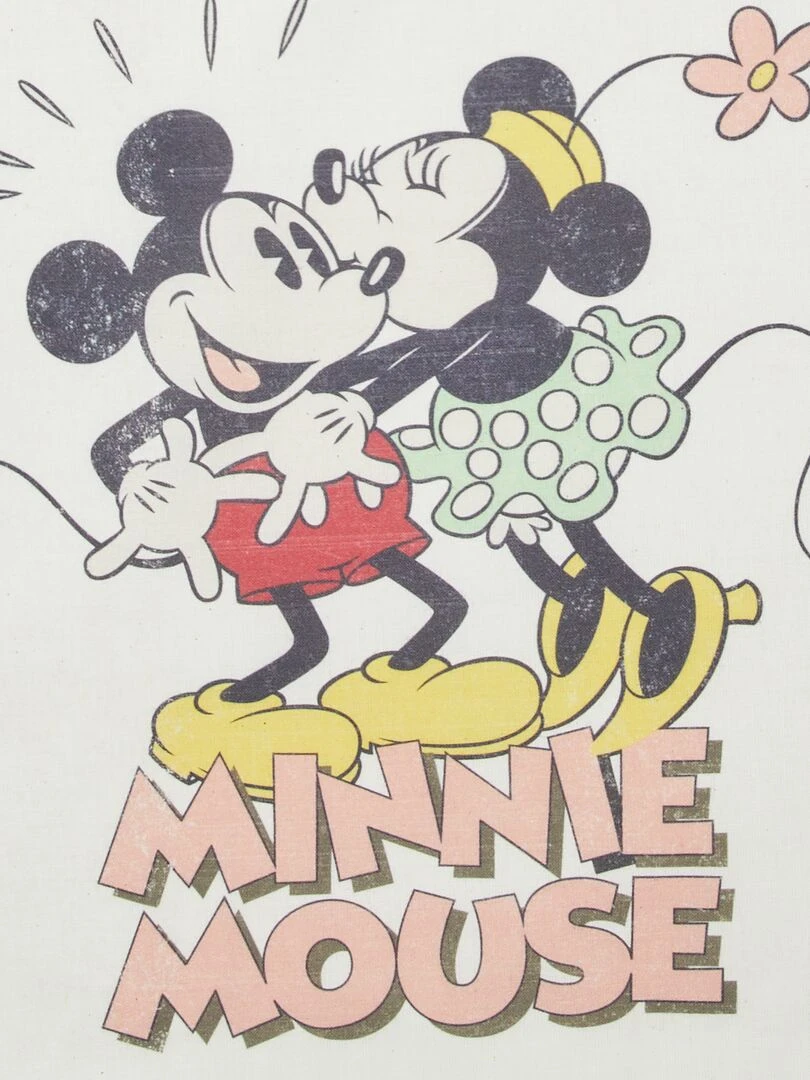 Tote bag 'Disney' Blanc 'Minnie'