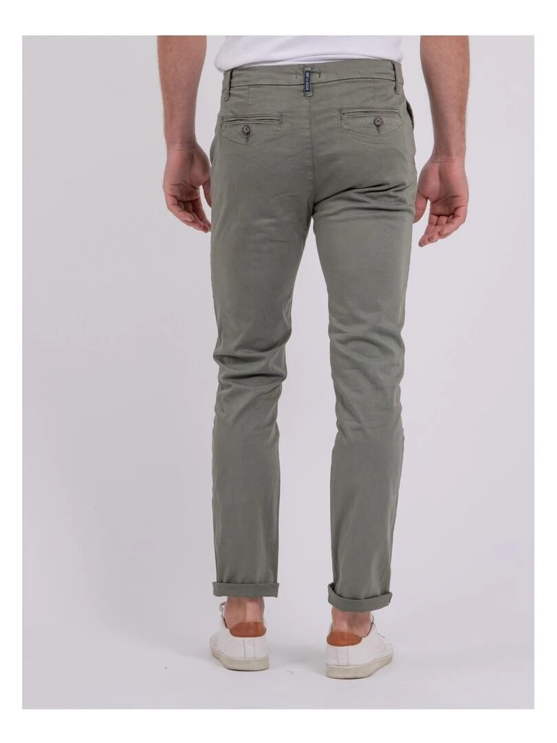 Pantalon chino CALES Kaki
