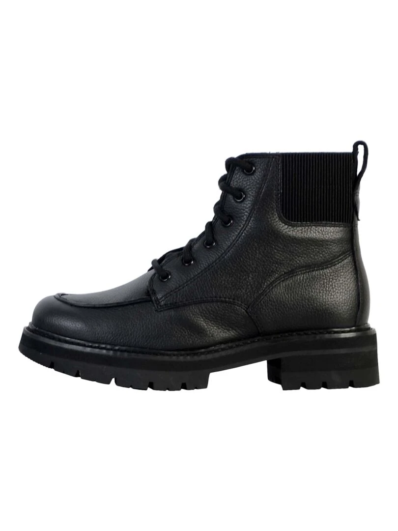 Bottine Cuir Clarks Orianna Mid Noir