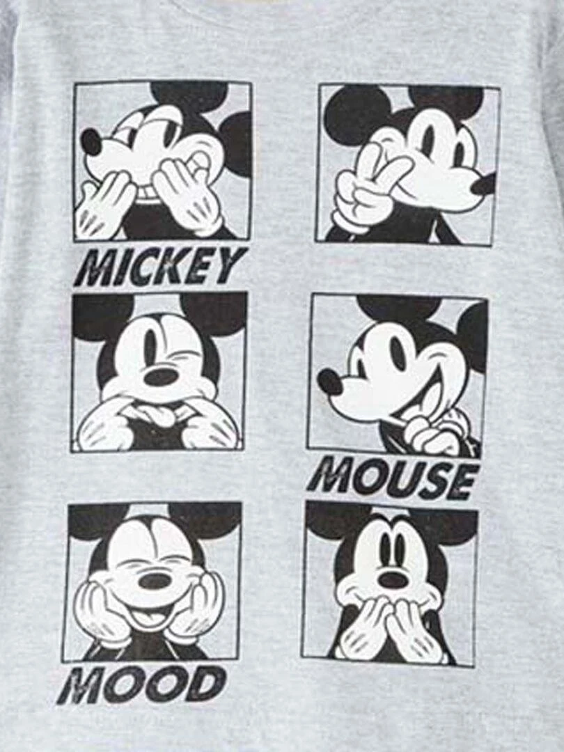 Disney   Pyjama garçon imprimé Mickey   Gris