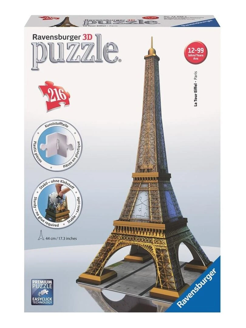 Puzzle 3D Tour Eiffel 216p N/A