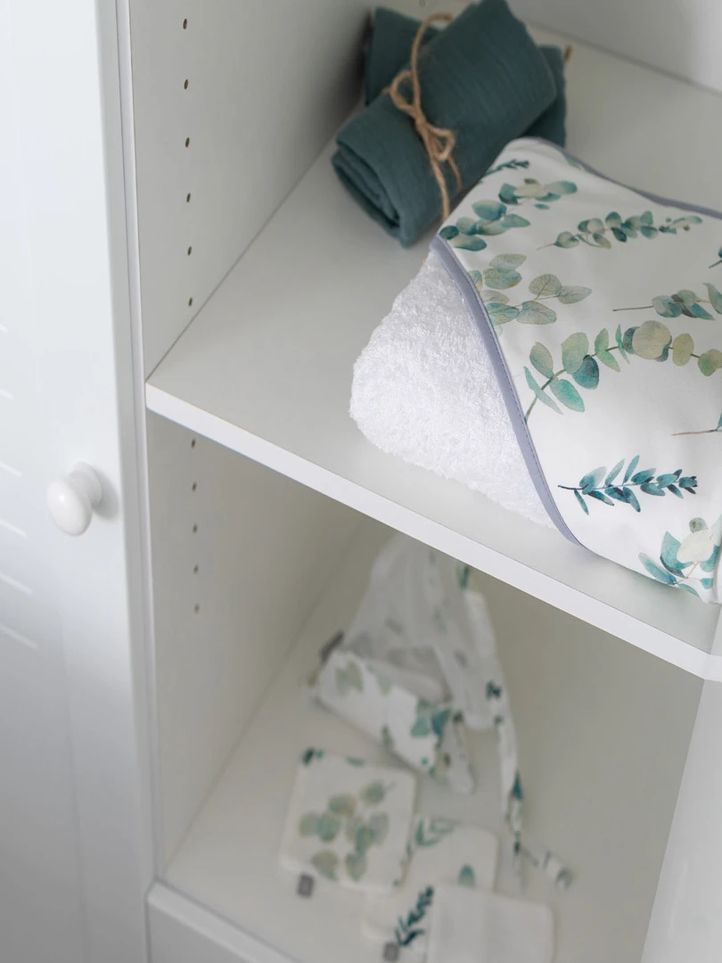 Lingettes Bébé Lavables 8 Pièces  Eucalyptus   N/A