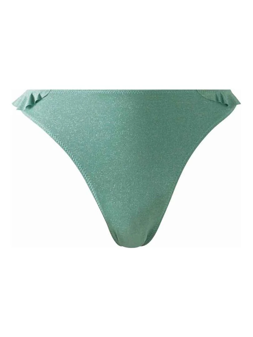 Slip de bain tanga CARNAVAL Brigitte Bardot Bain Vert