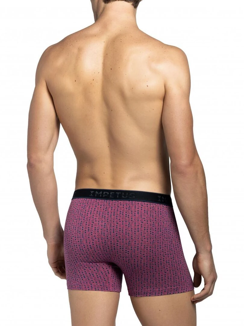 Boxer Bodiguel à pois   Rose