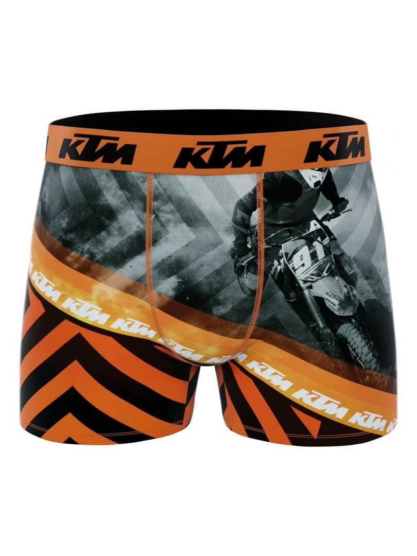 Lot de 4 boxers garçon Ktm Imprimé Ktm   Noir